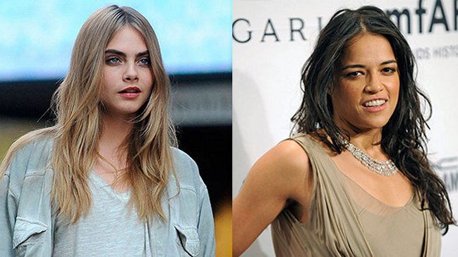 Michelle Rodriguez reveló que está saliendo con supermodelo Cara Delevingne