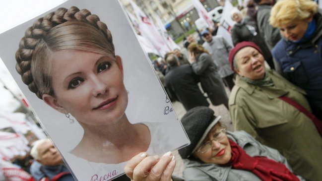 Parlamento ucraniano ordenó la libertad de Timoshenko