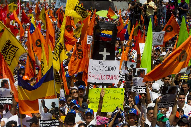 Marchas marcan nueva jornada de agitación social en Venezuela