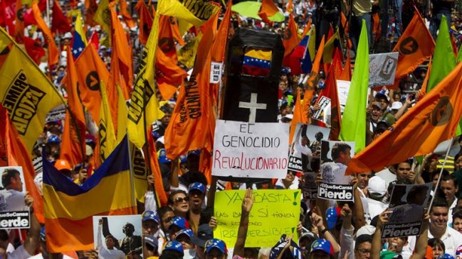 Marchas marcan nueva jornada de agitación social en Venezuela