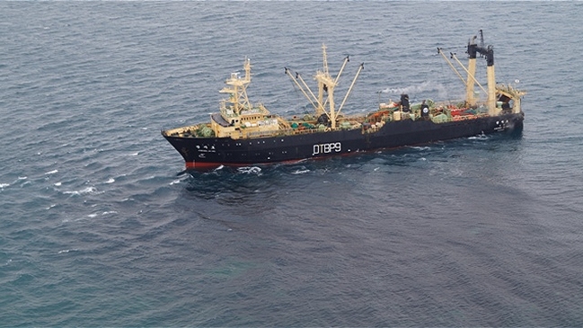 Armada confirmó desvaramiento de pesquero surcoreano en la Antártica