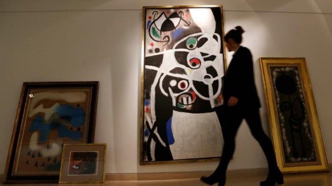 Cuadros de Miró regresan a Portugal hasta su próxima venta