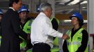 Presidente Piñera entregó cifras de desempleo en fábrica