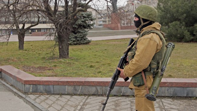 Ucrania exigió a Rusia que retire sus tropas de Crimea