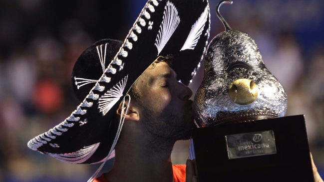 El búlgaro Dimitrov venció al sudafricano Anderson y se adjudicó el ATP de Acapulco