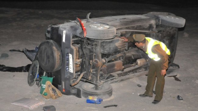 Volcamiento en la región de Coquimbo dejó cuatro fallecidos