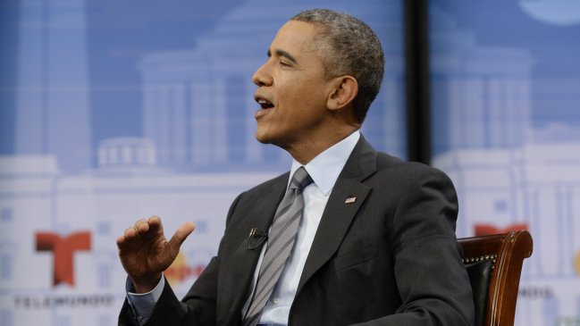 Obama apuntó a la vía diplomática para solucionar crisis en Ucrania