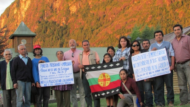 Comunidades mapuche declararon al Presidente Piñera 