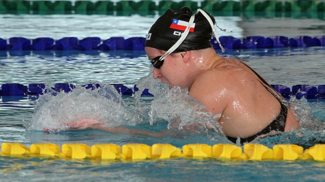 Kristel Köbrich se quedó con la medalla de plata en 800 libre