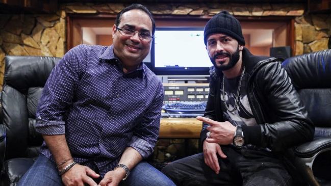 Yandel grabó una salsa con Gilberto Santa Rosa