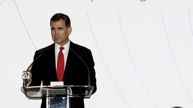 Príncipe de Asturias llegó a Chile para participar en cambio de mando