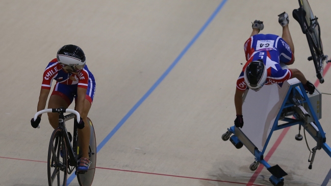 Ciclista accidentada se encuentra 