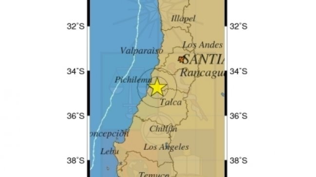 Sismo afectó este sábado a la zona central