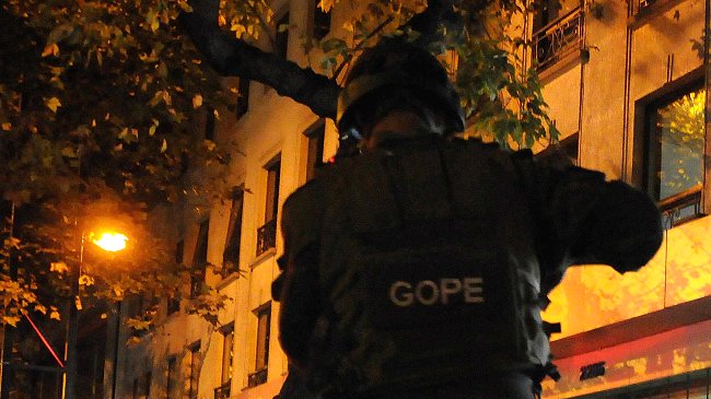 Frustrado robo de cajero automático se registró de madrugada en Ñuñoa