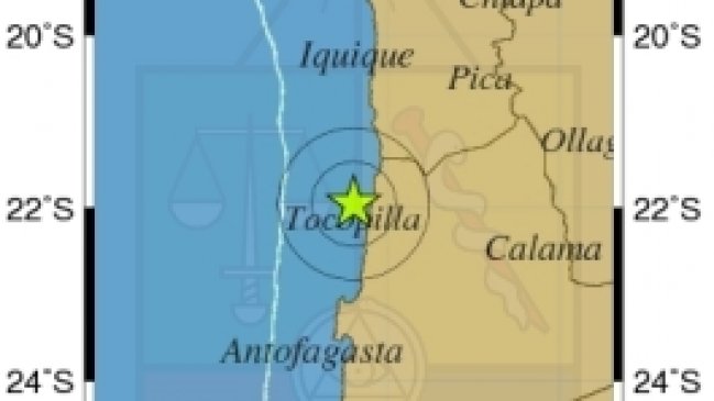 Sismo de menor intensidad afectó de madrugada a la Región de Antofagasta