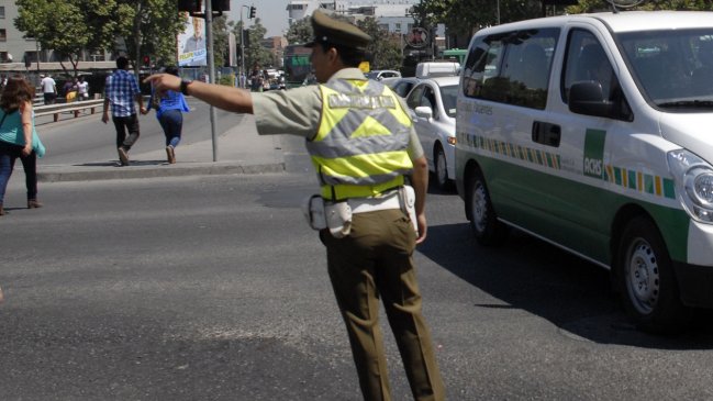 Revisa los desvíos en la Alameda por Te Deum evangélico