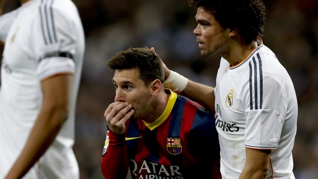 Messi a Pepe: 