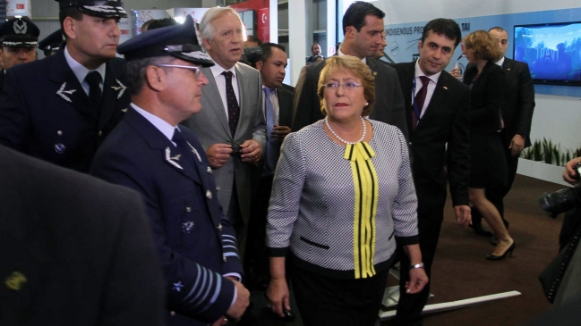 Presidenta Bachelet dio el vamos a la versión 2014 de la FIDAE
