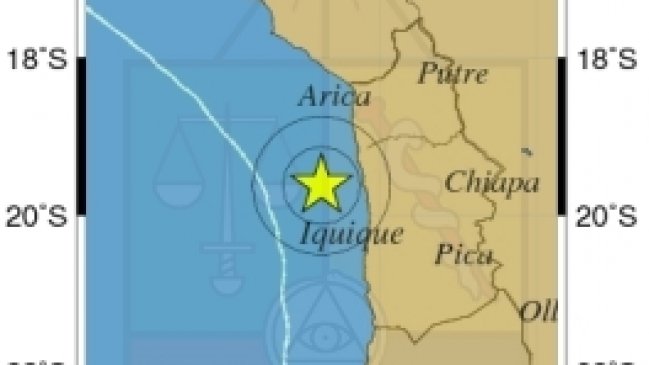 Sismo de magnitud 4,6 Richter afectó a regiones de Arica y Parinacota y Tarapacá