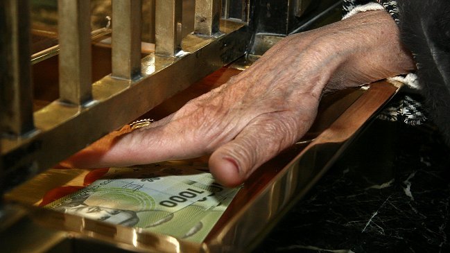 Promedio de las jubilaciones en Chile supera apenas los 190 mil pesos