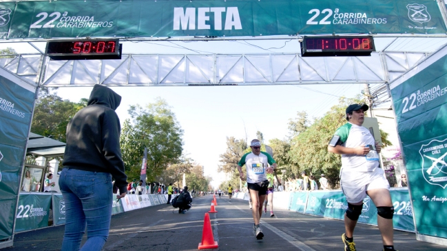 Corrida Carabineros de Chile reunirá a ocho mil competidores.