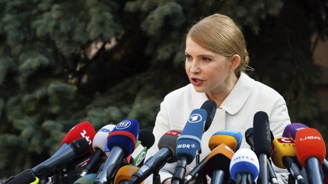 Ex primera ministra de Ucrania anunció su candidatura presidencial