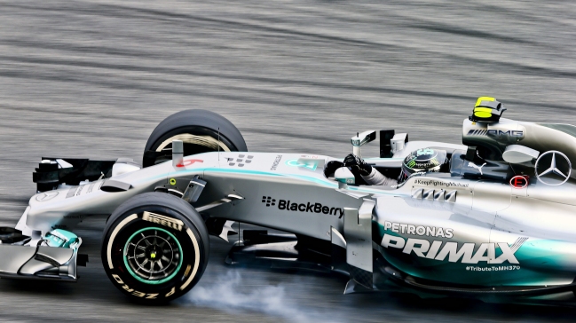Nico Rosberg fue el mejor en las prácticas libres del GP de Malasia