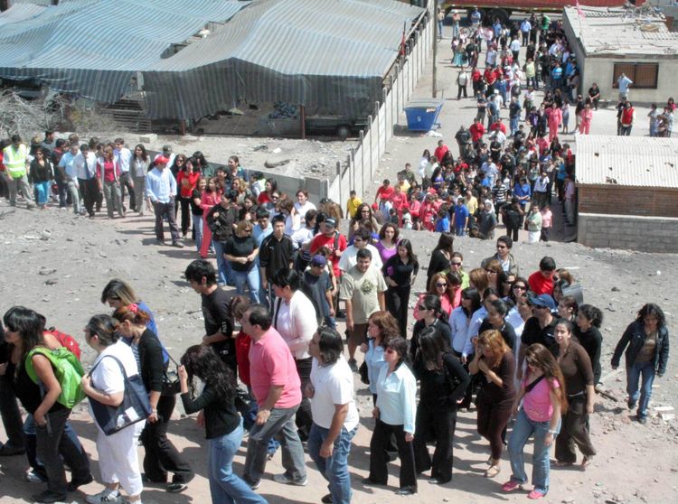 Subsecretario y director de Onemi llegaron a Tarapacá para evaluar planes de emergencia