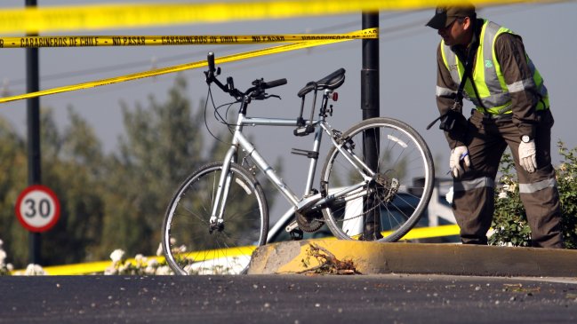 Dos muertos dejó accidente en rotonda Lo Curro