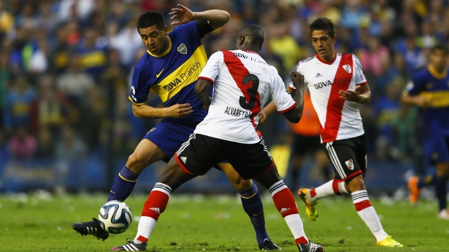 Sigue el superclásico argentino entre Boca Juniors y River Plate