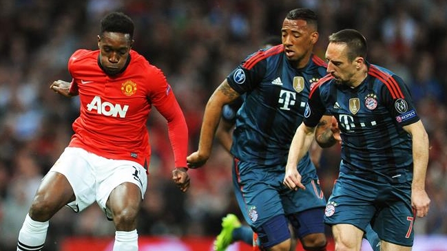 Bayern Munich le arrebató un empate a Manchester United en su visita a Old Trafford