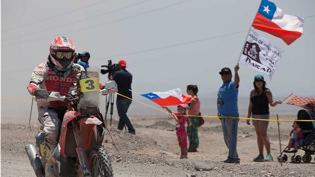 Etapas chilenas del Dakar 2015 quedaron en 