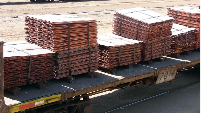 Precio del cobre subió levemente tras el terremoto en el norte