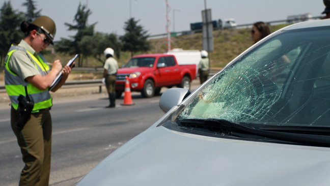 Accidente en Ruta 68 causó corte de energía en Valparaíso