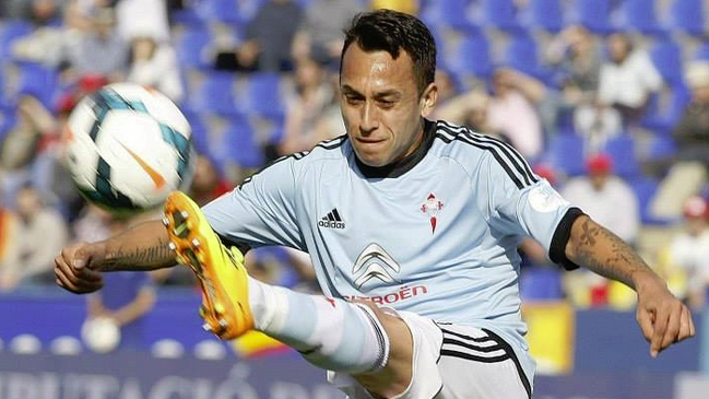 Fabián Orellana fue figura en la victoria de Celta sobre Almería en la liga española