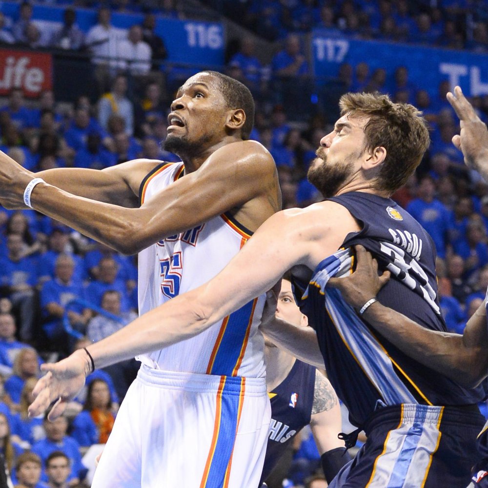 Oklahoma City Thunder arrancó con un triunfo en los play-off de la mano de Kevin Durant