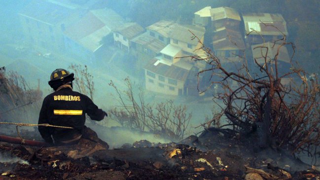 Las comunas con más riesgo de que incendios forestales lleguen a zonas pobladas
