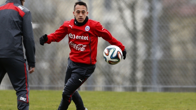 Fabián Orellana reapareció en el horizonte de Colo Colo