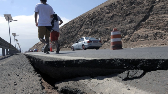 Intendente: Reparación de ruta que une Iquique con Alto Hospicio tardará 10 a 12 meses