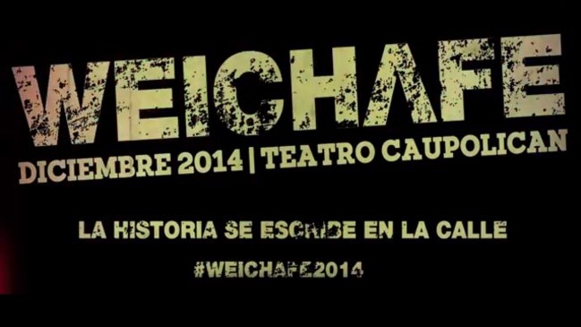 En diciembre será el show de reunión de Weichafe
