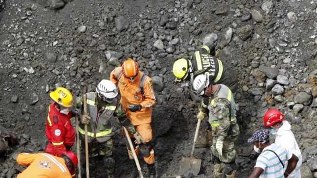 Autoridades encuentran nueva víctima en mina derrumbada de Colombia