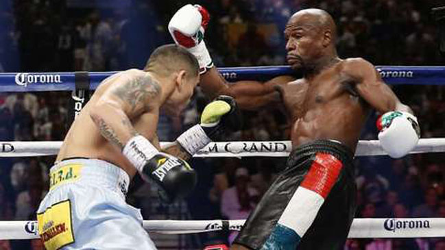Floyd Mayweather venció al argentino Marcos Maidana por decisión mayoritaria