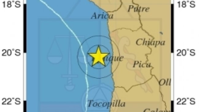 Sismo de 5,4 Richter se suma a madrugada cargada de temblores en el Norte Grande