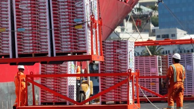 Exportaciones de fruta crecieron un 11,9 por ciento entre enero y abril