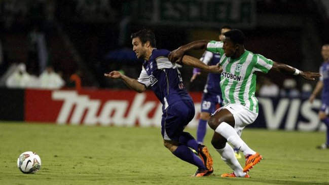 Defensor Sporting dio la sorpresa y derrotó a Atlético Nacional en Colombia