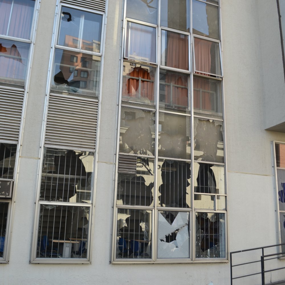 Universidad Central denunció daños por 20 millones de pesos tras marcha estudiantil