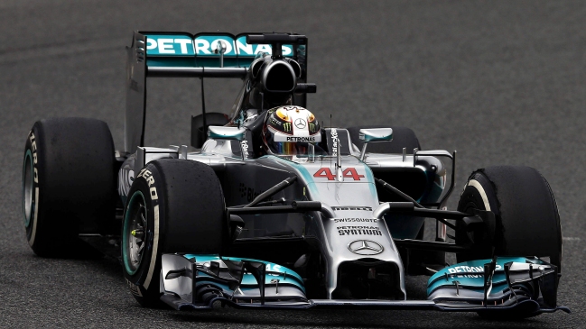 Lewis Hamilton ganó en Barcelona su cuarto Gran Premio consecutivo