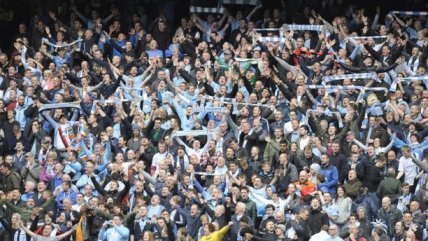 Manchester City de Manuel Pellegrini festejó su cuarta corona de la liga inglesa