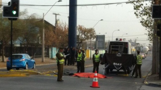 Ciclista murió en accidente en La Florida