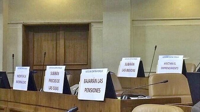 El tenso inicio del debate de la reforma tributaria en la Cámara Baja